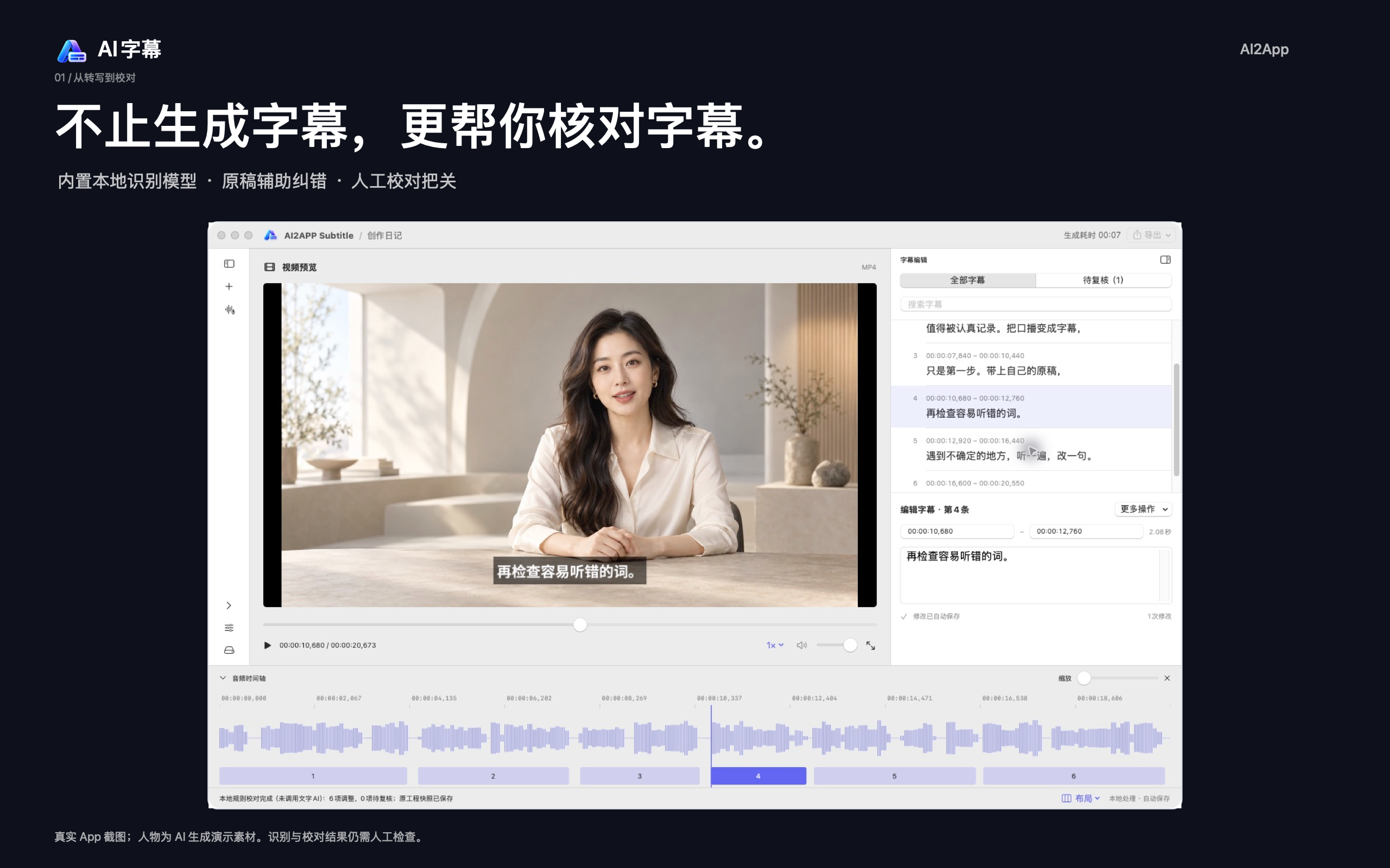 审字君产品宣传图，点击查看详细介绍